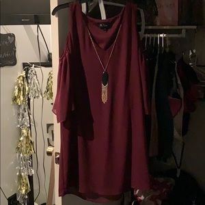 Maroon “ BCX” dress